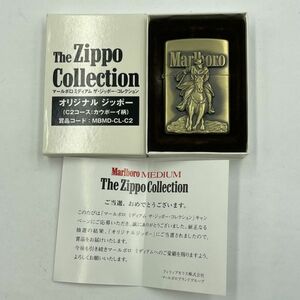 F387-ST22-58 ◎ The Zippo Collection ジッポー コレクション ローラー式オイルライター Marlboro マルボロ カウボーイ 懸賞品 箱付き ③