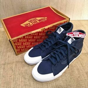 I616-U13-2604(5/5) VANS Van z sneakers SK8-Hi skate high Dress Blues navy declared size 11.0 (29.0cm) ⑥