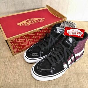 I613-U13-2604(2/5) VANS ヴァンズ スニーカー SK8-Hi PRO スケートハイプロ ハーガンディー 表記サイズ10.5 (28.5cm) ⑥