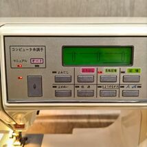 I606-U13-2618 JANOME ジャノメ MODEL 7100 センサークラフト7100 コンピューターミシン フットペダル,本体カバー付き 動作確認済み ⑥_画像4