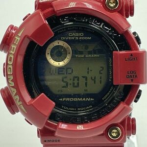 I307-I37-3415 CASIO Casio G-SHOCKji- shock FROGMAN men's wristwatch digital GF-8230A face approximately 45mm can case attaching operation ③