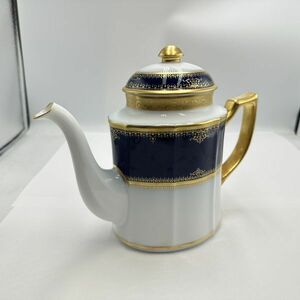 I195-T141064-12 Noritake ノリタケ ダイヤモンドコレクション イナギュレーション ティーポット 洋食器 5535 W73 ①