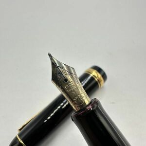  J125-I39-8905 ◎ PILOT パイロット Custom 74 カスタム74 万年筆 ペン先:14K 585 筆記用具 文房具 ブラック×ゴールドカラー ①