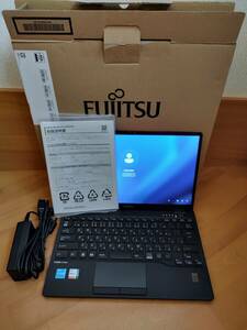 【used:カメラなし】富士通 LIFEBOOK U9312/J FMVU44026 i5 1235U/メモリ 8GB/SSD 256GB/13.3/大容量電池内蔵/win11pro/office 22年9月製