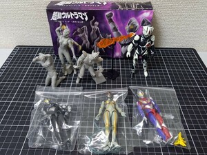 フィギュア 美品 プレバン限定 超動ウルトラマン ウルトラマンティガ 封印されし闇 フルセット ティガダーク カミーラ