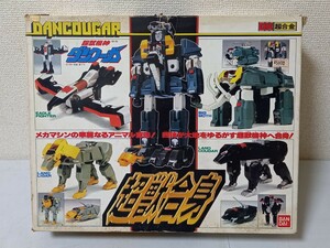  rare Bandai that time thing DX Chogokin God Bless Dancouga GC-30 super ... present condition goods Vintage retro 