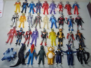  rare Bandai sofvi Ultra hero z etc. together 35 body Ultraman ji-do Taiga o-b limitation version special color etc. 