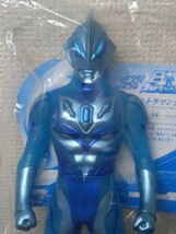 タグ付き バンダイ ウルトラビッグソフビ ウルトラマンジード ブリミティブ オーシャンブルー クリア Ver. ソフビ ウルトラマン_画像2