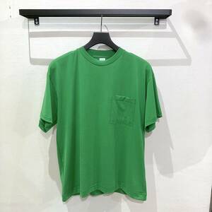 新品 GICIPI ジチピ コットン Tシャツ GRANCHIO イタリア製 グリーン 3