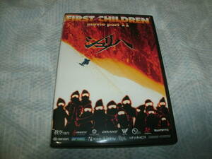 送料込み スノーボードDVD FIRST CHILDREN movie part 11 シュリハ 