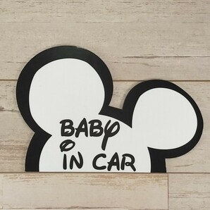 Baby in car マグネットステッカーディズニー ベイビーベビーインカー
