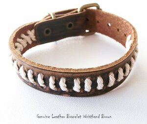 [ outlet ] leather bracele somewhat scratch equipped bangle damage LB15