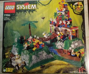 LEGO レゴ 5986 Amazon Ancient Ruins アマゾンの古代遺跡 世界の冒険シリーズ 日本未発売 ミニフィグ