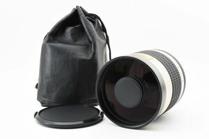◆良品◆ ケンコー Kenko Mirror Lens 800mm F8.0 DX キャノン Canon EFマウント アダプター付き 超望遠 単焦点 ミラーレンズ #4096