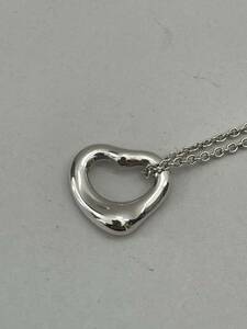  beautiful goods Tiffany Mini Open Heart necklace silver AG925