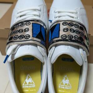 TSUMORI CHISATO × le coq sportif ツモリチサト ルコックスポルティフ エナメル スニーカー ホワイトの画像2