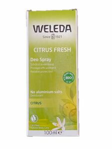 WELEDA ヴェレダ シトラス デオ フレグランスミスト 100ml (デオドラント) スイス製 