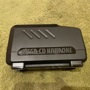 店頭展示品 未使用 希少品 SEGA MEGA-CD KARAOKE MEGA DRIVE HAA-2931 メガCDカラオケ セガ 当時物 昭和レトロ 本体のみの画像1