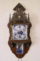 WARMINK ワルミンク オランダ製 柱時計 掛け時計 アンティーク　_画像1