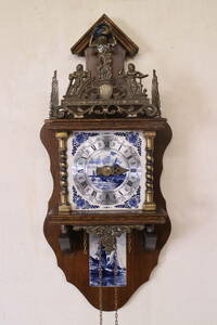 WARMINK ワルミンク オランダ製 柱時計 掛け時計 アンティーク　