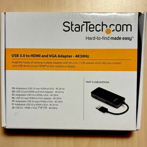 StarTech.com 3.0/USB Type-A - HDMI & VGA/4K30Hz/USB32HDVGA 