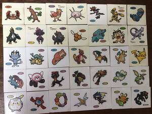 * anonymity delivery free shipping deco Cara seal Pokemon bread!40 sheets ③