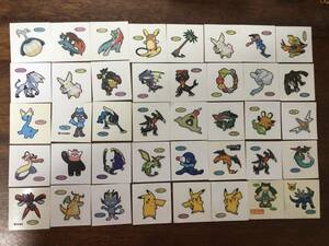 * anonymity delivery free shipping deco Cara seal Pokemon bread!40 sheets ④