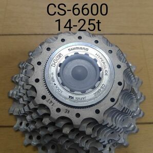 SHIMANO CS-6600 10s 14-25t スプロケット　 シマノ　 アルテグラ　 ULTEGRA　a