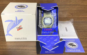 希少新品◆G-5600K-7JR イルクジ 付属品有り G-SHOCK Gショック 2003年第3回イルカクジラ◆カシオ CASIO 腕時計