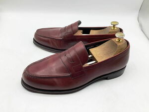 [ прекрасный товар ]Jalan Sriwijayaja Ran потертость waya* United Arrows специальный заказ pe колено Loafer UK8 *