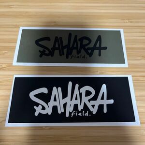 field.SAHARA フィールドスタイルジャパン　非売品ステッカー