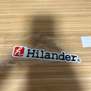 Hilander アウトドアパーク　非売品ステッカー