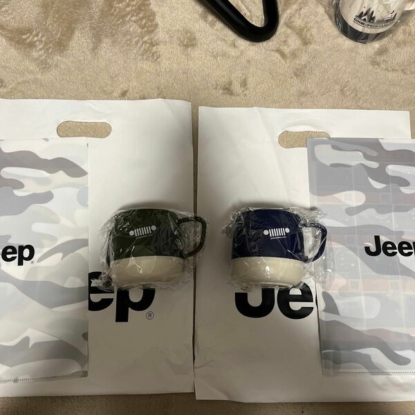 Jeep 非売品マグカップ&ファイル&袋　アウトドアパーク