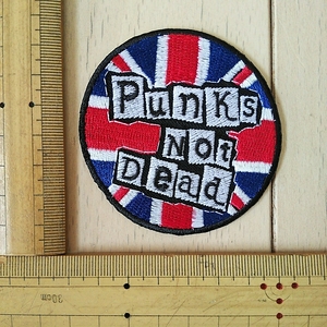 ★　新品 即決 アイロンワッペン 刺繍　No.268 ROCK ロック