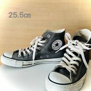 コンバース オールスター 25.5㎝★ALL STAR CONVERSE ハイカット スニーカー★グレー メンズ レディース