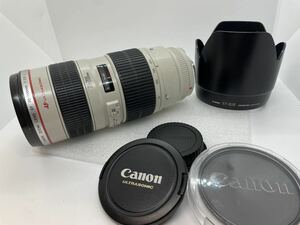 【CK007】 Canon / キャノン / ULTRASONIC / EF 70-200mm F2.8 L / 純正フード / 純正フィルタ