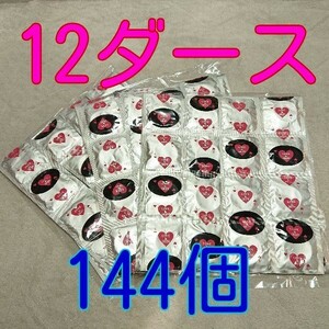 ♪１２ダース♪新品コンドーム(144個) 送料￥185 ジャパン開発e1