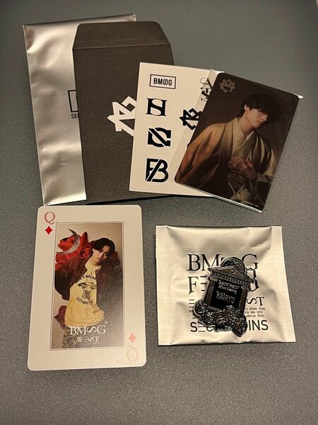 MAZZEL KAIRYU / BMSG FES'23 シークレットピンズ、トレカ、シークレットクリアカード
