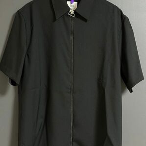 新品 OAMC IAN SHIRT BLACK M 正規品 ジップ シャツ 半袖 ウール JIL SANDER supreme