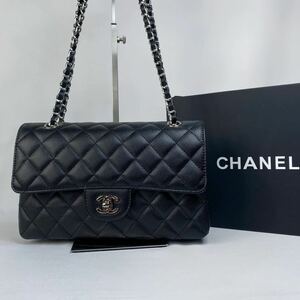 極美品　CHANEL シャネル ココマーク マトラッセ キャビアスキン　斜め掛け　肩掛け　チェーン ショルダーバッグ　レディース　1円スタート