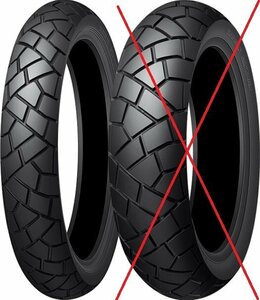 ※フロント用 片側のみ DUNLOP ダンロップ MIXTOUR 110/80R19 59H TL 品番:332259 V-STROM650/1000