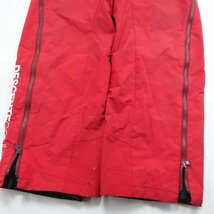 中古 子ども用 21/22 DESCENTE S.I.O Jr. FULL ZIP INSULATED PT RACING DWJSJD50 ジュニア150cm スキーパンツウェア デサント_画像6