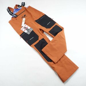 新品 タグ付き 23/24 B SIDE OVYO OUTRO BIBPANTS OV23PT004 メンズLサイズ スノーボードパンツウェア ビーサイド