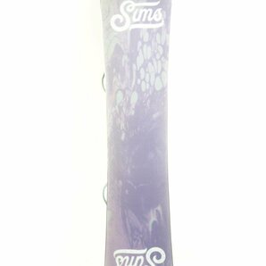 中古 21/22 SIMS FLUID JAPAN LTD 142cm LINK ビンディング付きスノーボード シムス フルイッド リンクの画像10