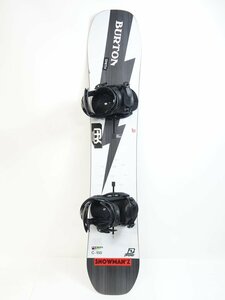 中古 20/21 BURTON CUSTOM 150cm GENESIS ビンディング付きスノーボード バートン カスタム ジェネシス