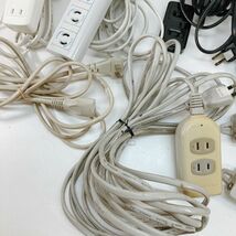 延長コード OAタップ 電源タップ 電源コード コンセントケーブル 10個まとめ 通電確認済_画像5