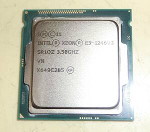 動作保証 Intel Xeon E3-1246 v3 SR1QZ 3.5GHz LGA1150