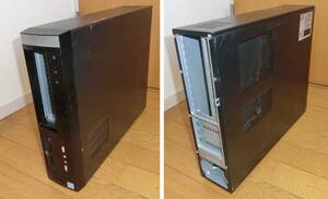 動作保証 MicroATX スリムケース マルチカードリーダー付