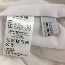 【美品】ルコック 中綿スニード 白×ピンク ロゴ刺しゅう レディース S ゴルフウェア le coq sportif_画像5