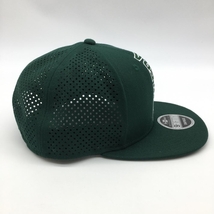 【超美品】ニューエラ キャップ ダークグリーン 9FIFTY ロゴ刺しゅう ゴルフウェア New Era_画像4